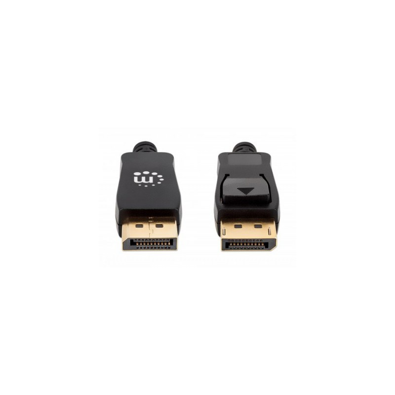 CABO DISPLAYPORT 1.8MT (M) PARA HDMI PRETO MANHATTAN