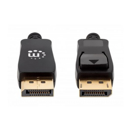 CABO DISPLAYPORT 1.8MT (M) PARA HDMI PRETO MANHATTAN