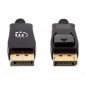 CABO DISPLAYPORT 1.8MT (M) PARA HDMI PRETO MANHATTAN