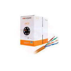 CABE REDE 305M U/UTP CAT6 HIKVISION 23WAG CCTV LARANJA