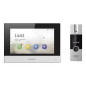 VIDEOPORTEIRO IP HIKVISION DS-KIS614 POE WI-FI 7" TOUCH SCREEN