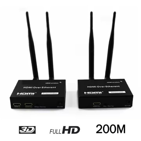 REPETIDOR DE SINAL HDMI WIRELESS / USB-C 1080P