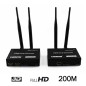 REPETIDOR DE SINAL HDMI WIRELESS / USB-C 1080P REPETIDOR DE SINAL HDMI WIRELESS / USB-C 1080P