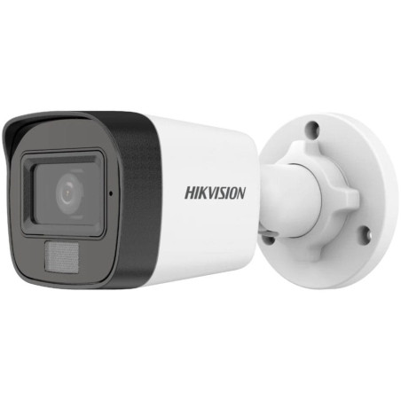 CAMARA HIKVISION FIXED MINI BULLET DUAL LIGHT AUDIO 2MP 3.6MM