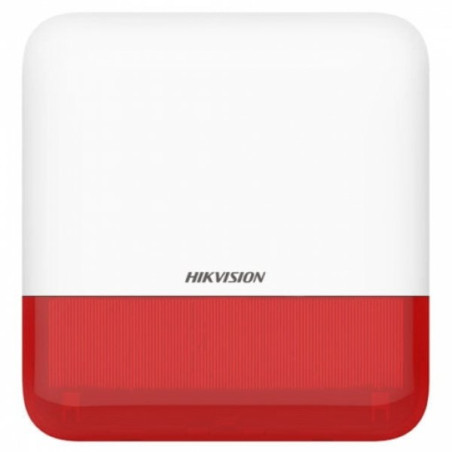 SIRENE EXTERIOR HIKVISION 868MHZ WIRELESS