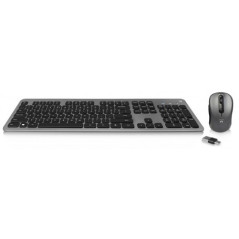 TECLADO+RATO EWENT WIRELESS RECEIVER TYPE C+A