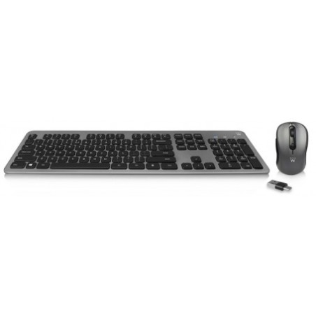 TECLADO+RATO EWENT WIRELESS RECEIVER TYPE C+A