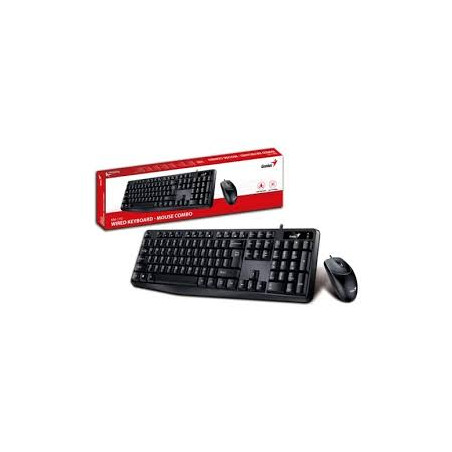 TECLADO+RATO GENIUS USB KM-170 PRETO