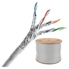 CABO DE REDE 305M S/FTP CAT7 LSZH CINZA DLINK