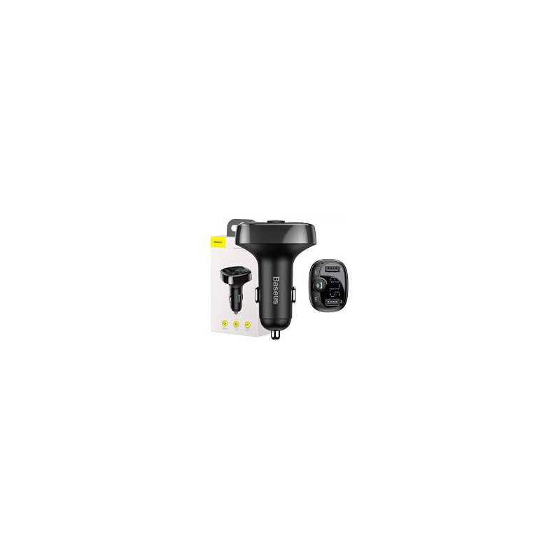 TRANSMISSOR BASEUS S-09A BT FM 2XUSB P/CARRO