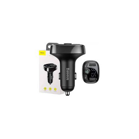 TRANSMISSOR BASEUS S-09A BT FM 2XUSB P/CARRO