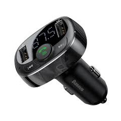 TRANSMISSOR BASEUS S-09A BT FM 2XUSB P/CARRO