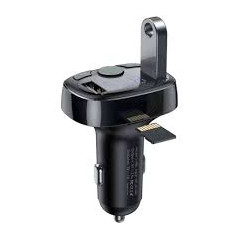 TRANSMISSOR BASEUS S-09A BT FM 2XUSB P/CARRO