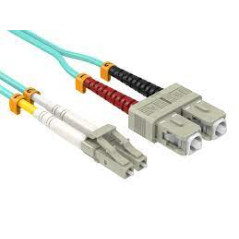 PATCH CABLE F.O. LC/ST 2M MULTIMODE 50/125 OM4