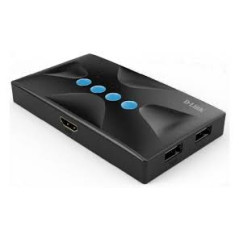 KVM SWITCH DLINK 4 IN 1 OUT HDMI 4K 30HZ