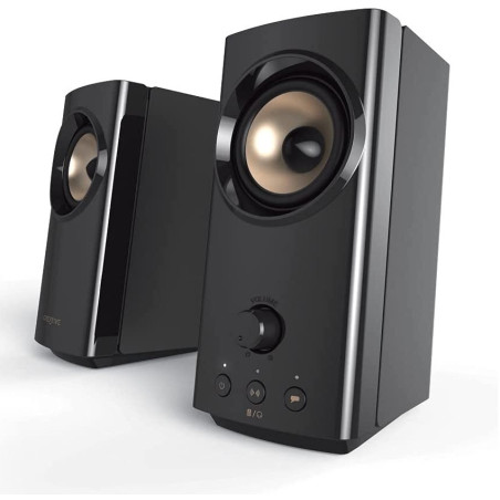 COLUNAS GENIUS SP-HF505BT 20W MADEIRA PINHO