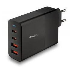 CARREGADOR NGS BUD100W 2USB-C/2USB-A PORT/TAB/SMARTPHONE