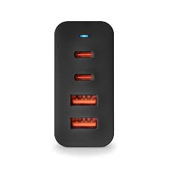 CARREGADOR NGS BUD100W 2USB-C/2USB-A PORT/TAB/SMARTPHONE