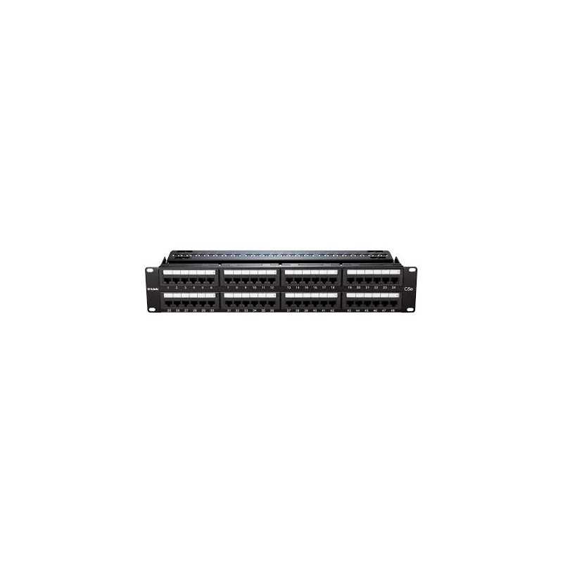 PATCH PANNEL-48 PT CAT6 2U DLINK