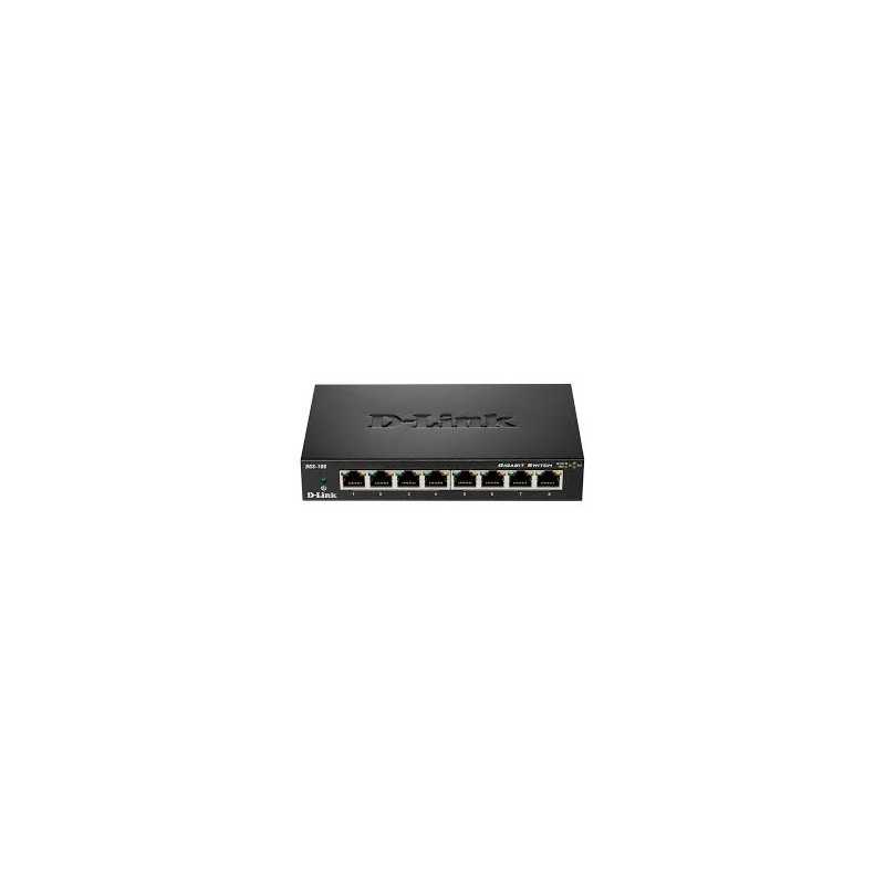 SWITCH 8 DLINK GIGA 10/100/1000 METAL SWITCH 8 DLINK GIGA 10/100/1000 METAL