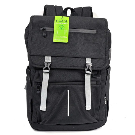 MOCHILA EWENT 16.1" OXFORD 900D VINTAGE PRETA