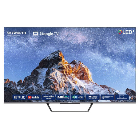 TV 55" QLED SKYWORTH 4K UHD GOOGLE TV 60HZ