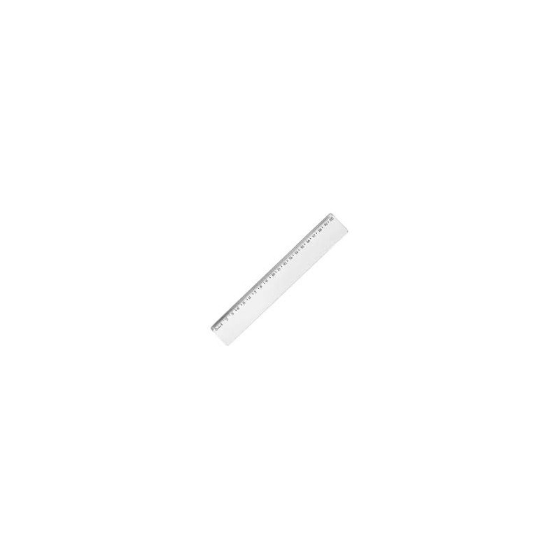 REGUA PLAST. CRISTAL 20CM REGUA PLAST. CRISTAL 20CM