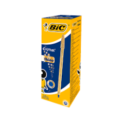 ESFEROGRAFICA BIC CRISTAL OURO AZUL ESP EDITI  (1/20)
