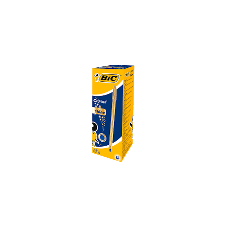 ESFEROGRAFICA BIC CRISTAL OURO AZUL ESP EDITI  (1/20)