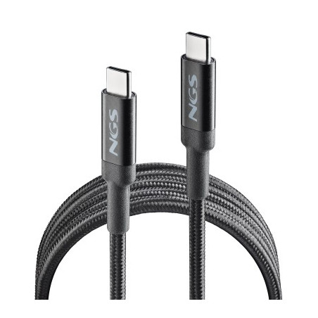 CABO USB-C (M) 2M PARA USB-C (M) NGS KNOT 100W