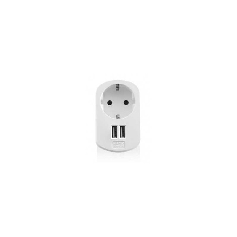 CARREGADOR EWENT 3.4A 2 USB BRANCO S/CABO CARREGADOR EWENT 3.4A 2 USB BRANCO S/CABO