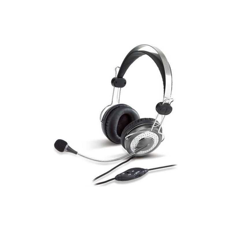 AUSCULTADORES GENIUS HS-04SU HEAD W/MIC AUSCULTADORES GENIUS HS-04SU HEAD W/MIC