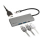 HUB NGS ALUM. 4 PARA 1 USB-C MULTI-PORT ADAPTER WONDERDOCK4PRO