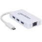 ADAPTADOR USB-C TONER RJ45 Gigabit MANHATTAN
