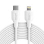 CABO LDNIO USB-C PARA LIGHTNING 1M 30W QC FAST CHARGING BRANCO CABO LDNIO USB-C PARA LIGHTNING 1M 30W QC FAST CHARGING BRANCO