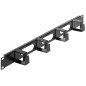 PASSACABO 1U DLINK CCS 19" METAL COM TAMPA PRETO