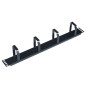 PASSACABO 1U DLINK CCS 19" METAL COM TAMPA PRETO