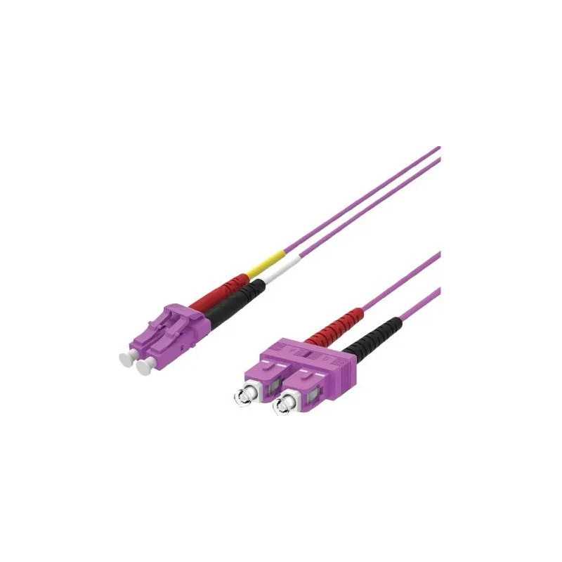 PATCH CABLE F.O. LC/LC 2M MULTIMODE 50/125 OM4 PATCH CABLE F.O. LC/LC 2M MULTIMODE 50/125 OM4