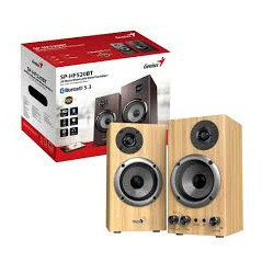 COLUNAS GENIUS SP-HF520BT 20W 3D SURROUND BT MADEIRA PINHO