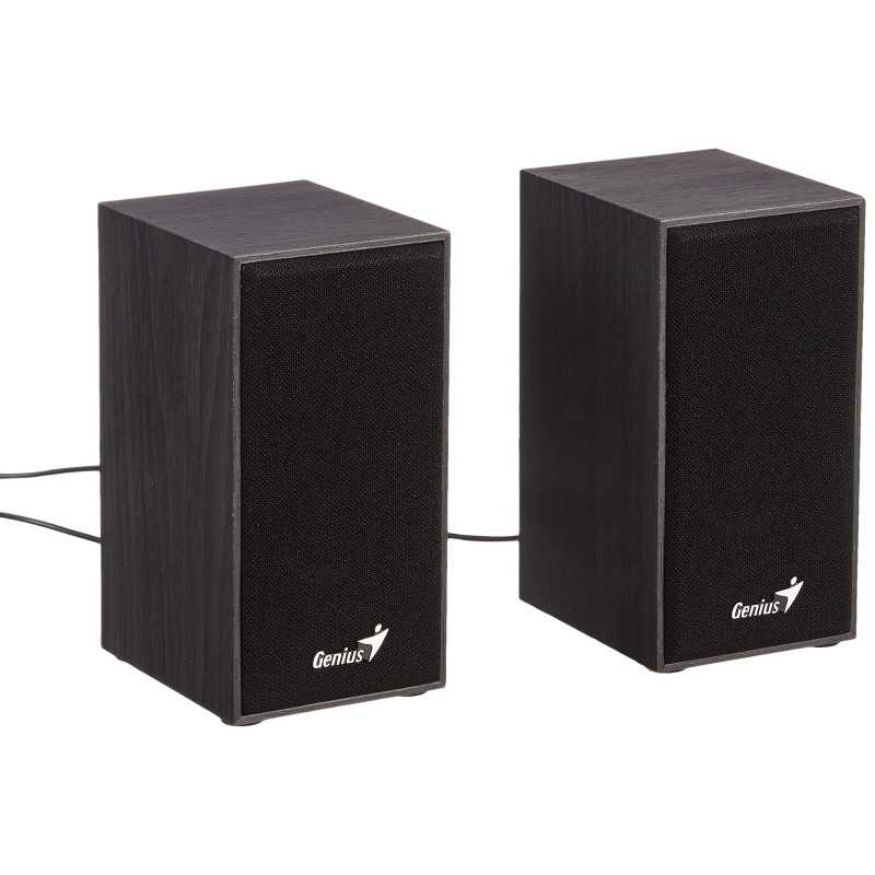 COLUNAS GENIUS SP-HF180 4W USB MADEIRA