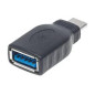 ADAPTADOR USB-A (M) PARA USB-C (F) MANHATTAN