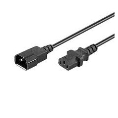 CABO ALIMENTACAO EWENT VDE C14 M PARA C13 F 1.8 MT