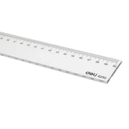 REGUA PLASTICO DELI ESSENTIAL E6250 50CM
