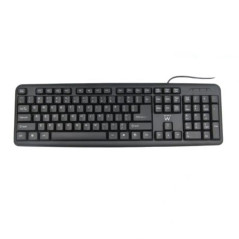 TECLADO EWENT USB PRETO SLIM