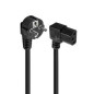 CABO ALIMENTACAO EWENT EURO PARA IEC C3 90¼ 1.8 MT CABO ALIMENTACAO EWENT EURO PARA IEC C3 90¼ 1.8 MT