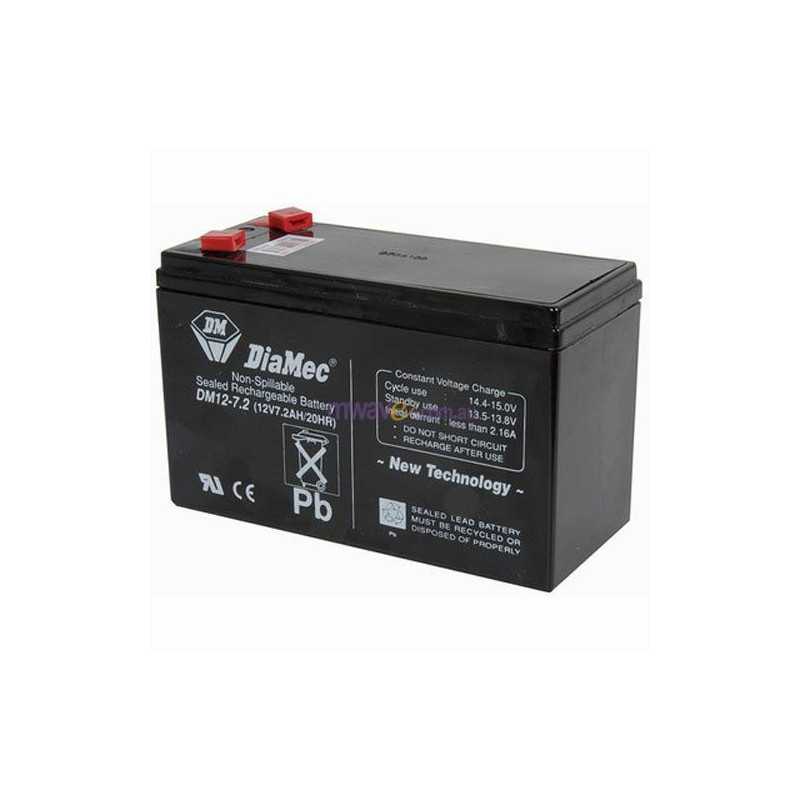 BATERIA DIAMEC STANDARD VRLA 12V 7AH F1 BATERIA DIAMEC STANDARD VRLA 12V 7AH F1