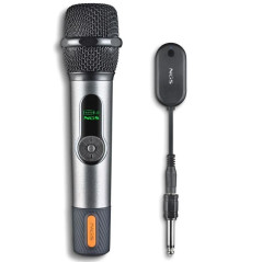 MICROFONE NGS SINGER STAR S/FIO 2.4 GHZ PRETO
