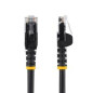 CABO REDE CAT6A F/FTP 0.5M SLIM 32 AWG INTELL PRETO