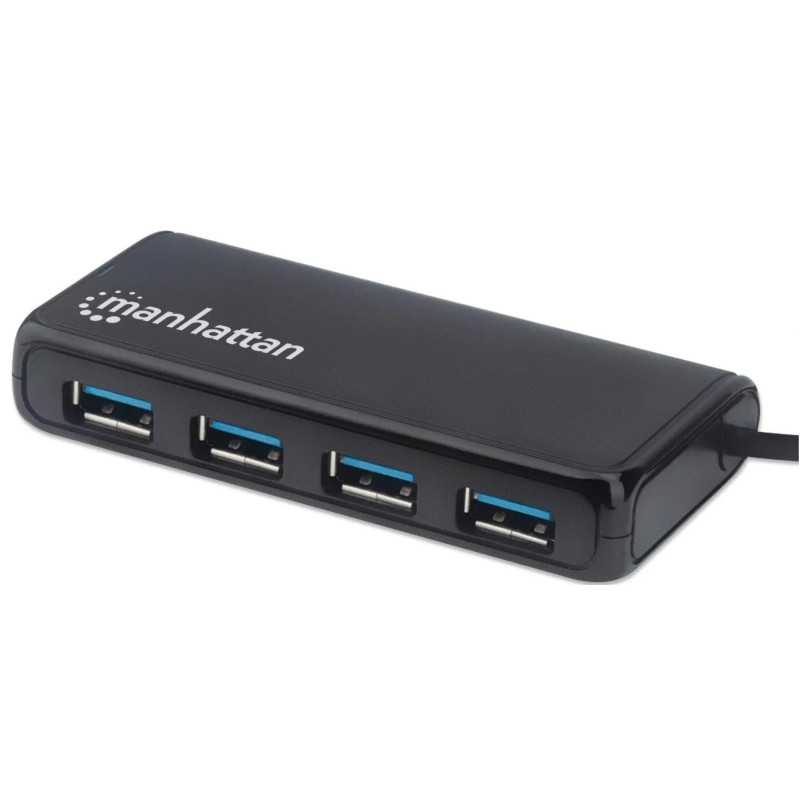HUB USB-A (3.0) PARA 4XUSB-A (F) MANHATTAN