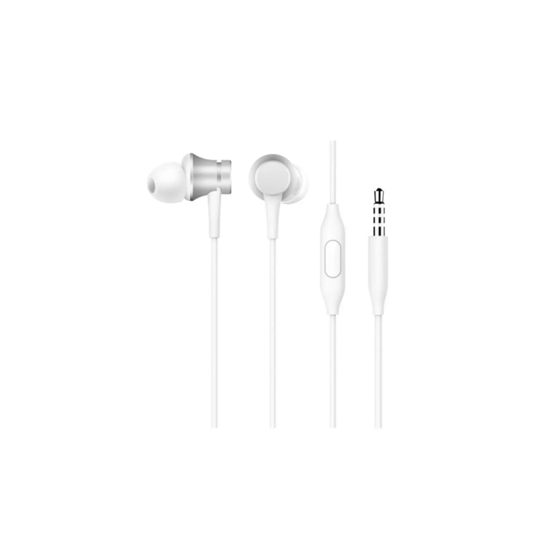 AURICULARES XIAOMI MI BASIC SILVER/BRANCO